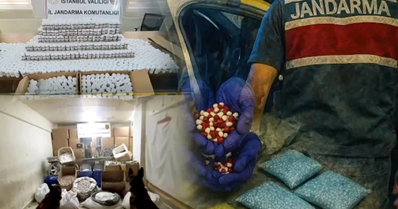 İstanbulda 2 milyondan çox narkotik həb ƏLƏ KEÇİRİLDİ