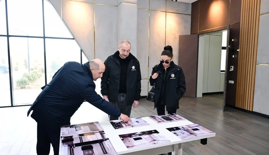 Prezident Ağdam Muğam Mərkəzində olub FOTO (YENİLƏNDİ)