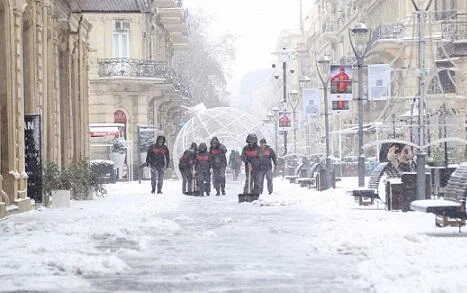 Qar yağacaq, temperatur 10 dərəcə düşəcək Xəbərdarlıq