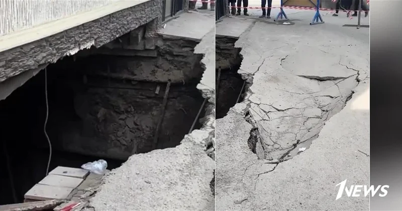 Самострой или халатность? Из за прорыва магистрального водопровода два поселка Баку остались без воды ВИДЕО
