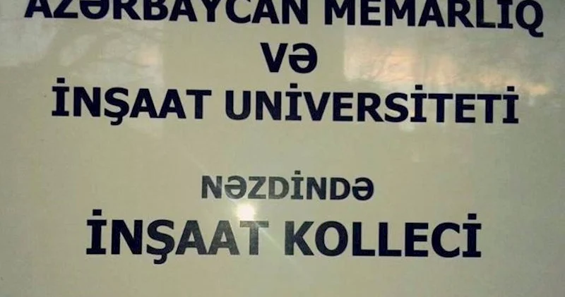 İnşaat Kollecinə yeni direktor təyin olundu