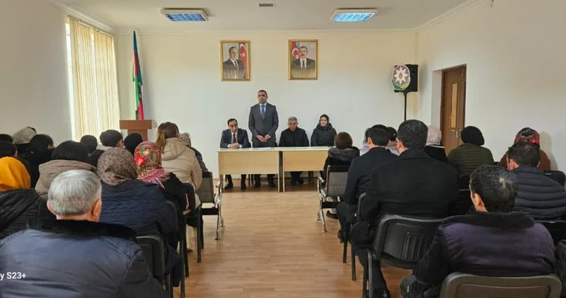 YAP Gədəbəy rayon təşkilatının ərazi partiya təşkilatında hesabat yığıncağı keçirilib