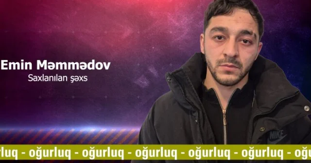 Bakıda evdən 30 min manatlıq oğurluq edildi VİDEO