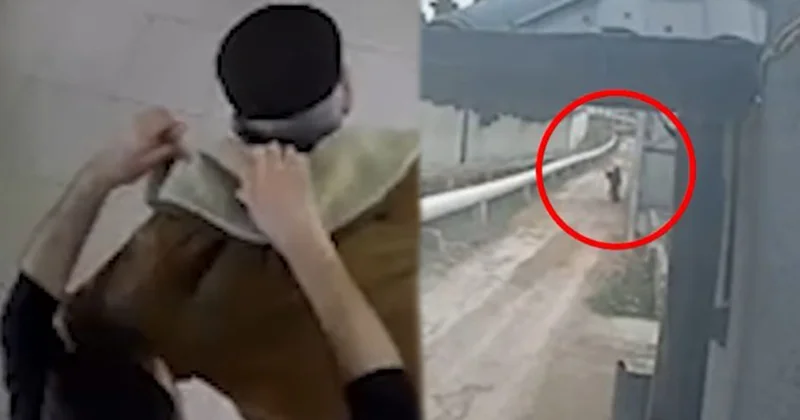 Saçını kəsdirdiyi bərbər başına torba keçirib pulunu taladı Video