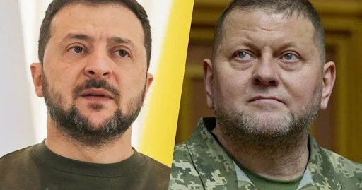 Залужный рассказал о конфликте с Зеленским
