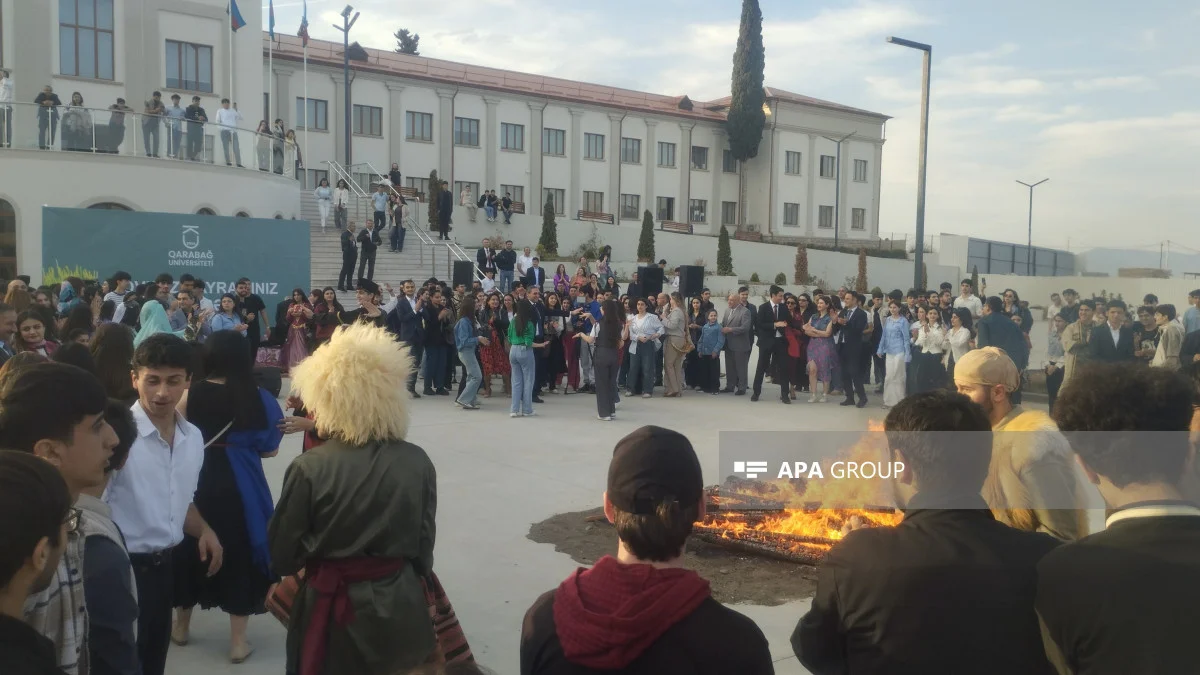 Qarabağ Universitetində Novruz bayramı münasibətilə tədbir keçirilib FOTO