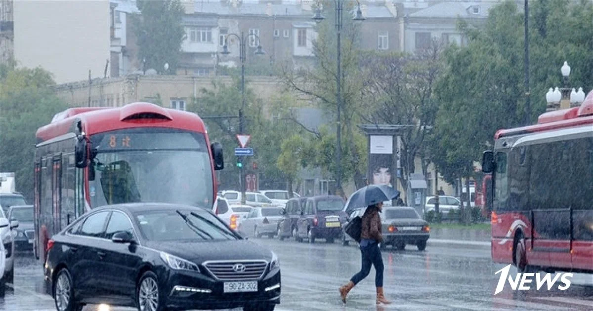 В эти дни в Азербайджане ухудшится погода: Температура понизится на 18 градусов