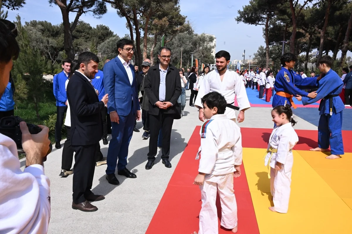 Novruz şənliyində idmançıların nümunəvi çıxışları nümayiş olunub FOTO