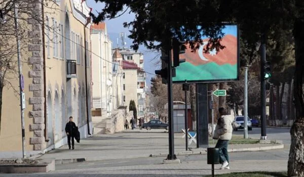 Xankəndidə erməni hərbçilərin tunel zirzəmisi aşkarlandı Foto