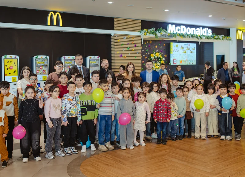 “McDonald’s Azərbaycan” və DSMF şəhid və qazi övladları üçün Novruz bayramı tədbiri təşkil etdi FOTO