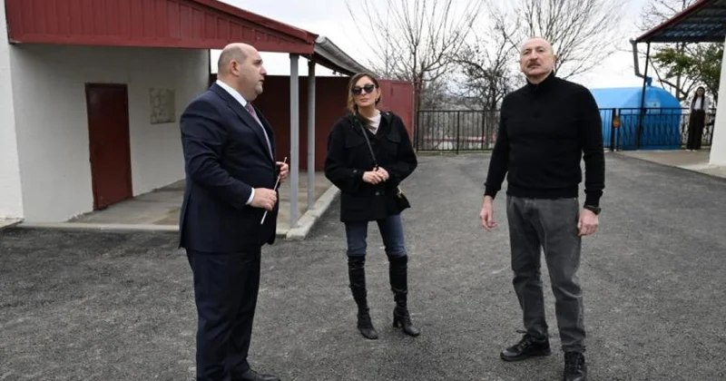 Prezident Xocavəndin Xanoba kəndində fərdi evlərin və infrastrukturun bərpa işləri ilə tanış olub YENİLƏNİB