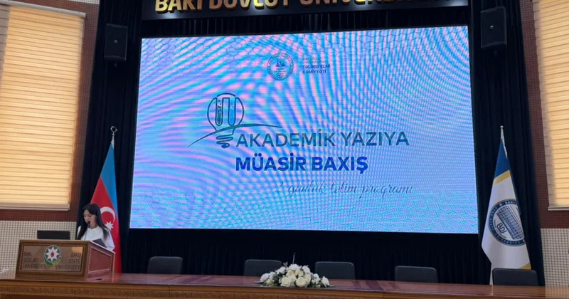 BDU da “Akademik yazıya müasir baxış” mövzusunda təlim proqramı başa çatıb