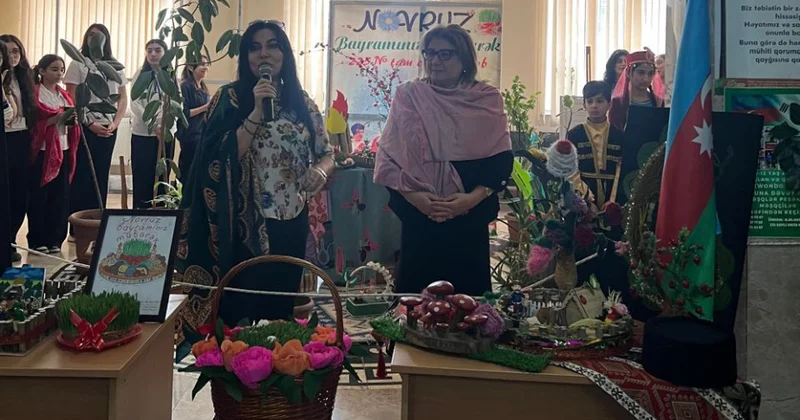 Şagirdlərin Novruz ənənələrinə bağlılığı 225 nömrəli məktəbdəki şənlikdə bir daha əks olunub