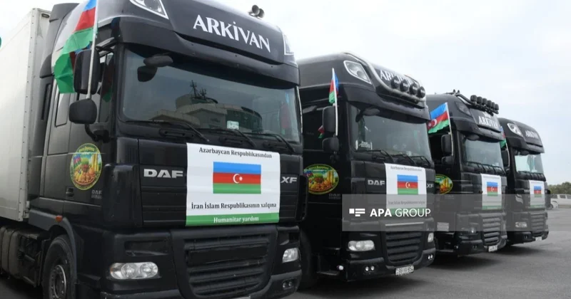 Азербайджан отправил в Иран очередную гуманитарную помощь