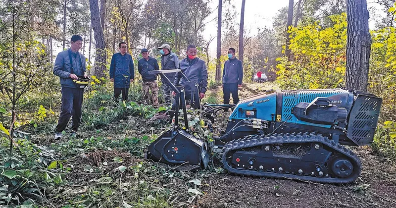 Çində meşə yanğınlarının söndürülməsində robotlardan istifadə genişlənir
