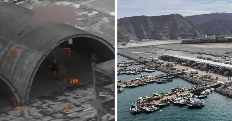 ABŞ Hörmüz boğazındakı mövqelərə 2 tonluq bombalar atıb