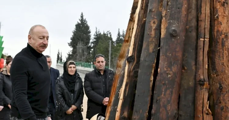 İlham Əliyev son beş ilin ənənəsini pozmadı FOTOLAR