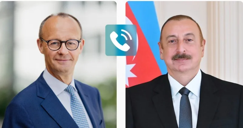 İlham Əliyevlə Fridrix Merts Yaxşı Şərqi müzakirə edib