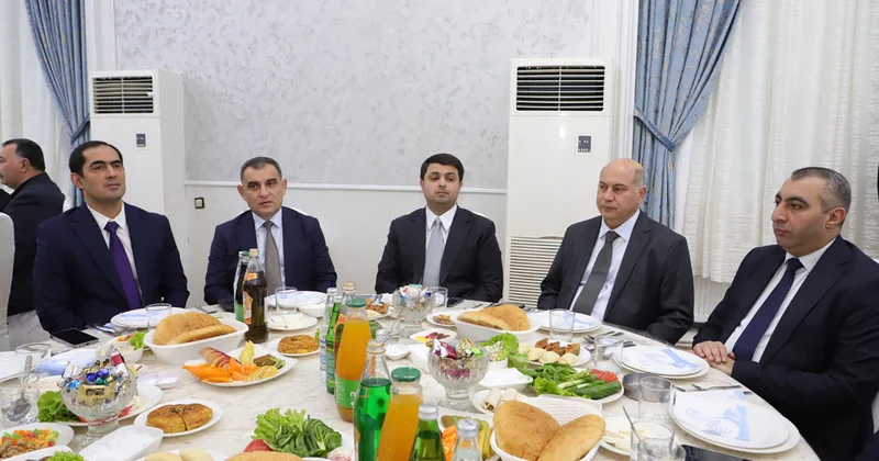 Neftçalada iftar süfrəsi açılıb Fotolar
