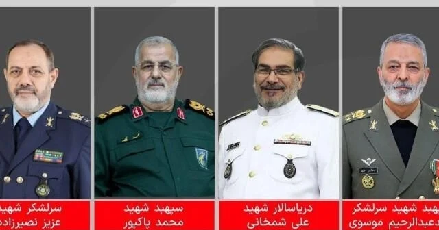Son 17 gündə öldürülən İranın yüksək vəzifəli şəxsləri SİYAHI