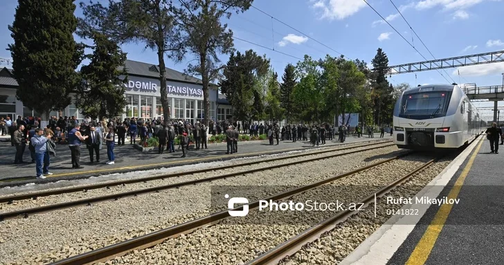Железнодорожная станция Кюрдамир распахнула двери для пассажиров