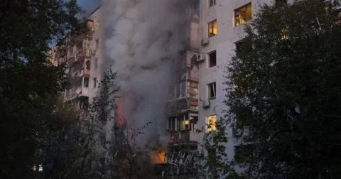 Российские войска обстреляли 45 населенных пунктов Запорожской области Украины, есть раненые