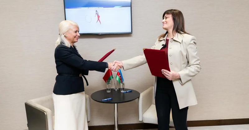 Gimnastika federasiyaları arasında yeni əməkdaşlıq FOTO