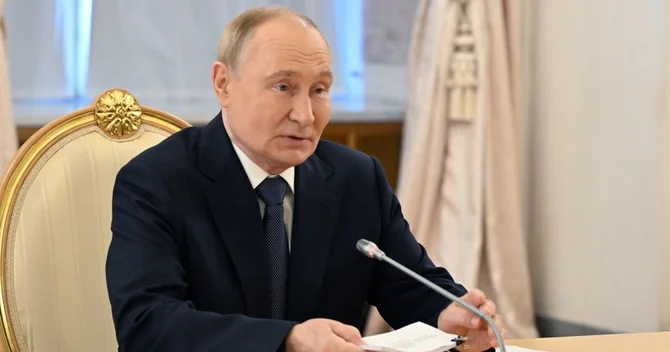 Prezident Vladimir Putin: Rusiya ilə Azərbaycan arasında münasibətlər müsbət inkişaf edir