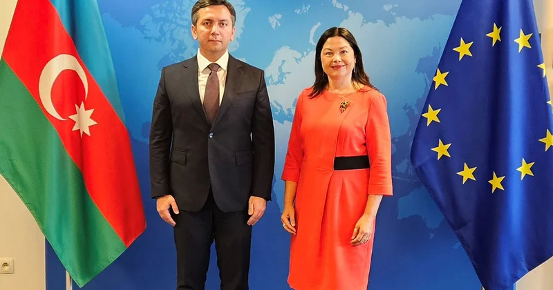 Azərbaycan və Aİ yeni ikitərəfli sazişi müzakirə etdi Fotolar