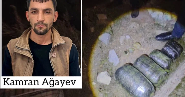 Рецидивист задержан с 4 килограммами наркотиков в Гаджигабульском районе