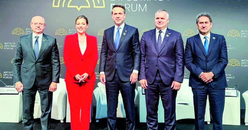 Enerji diplomatiyamız Antalya Forumunda
