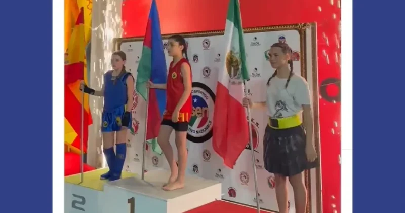 Внучка Президента Ильхама Алиева стала чемпионкой мира по кунг фу