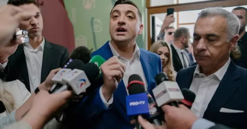Полиция с силой вывела Симиона и Джорджеску из избирательного участка