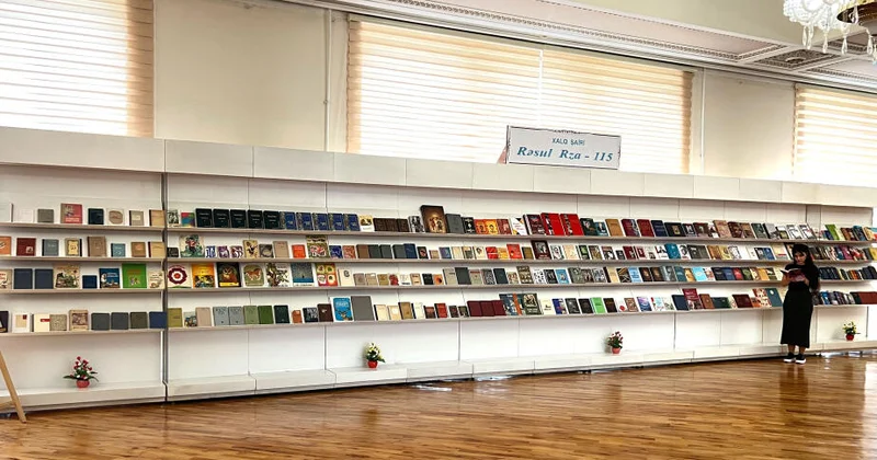 В Баку открылась книжная выставка Народный поэт Расул Рза 115