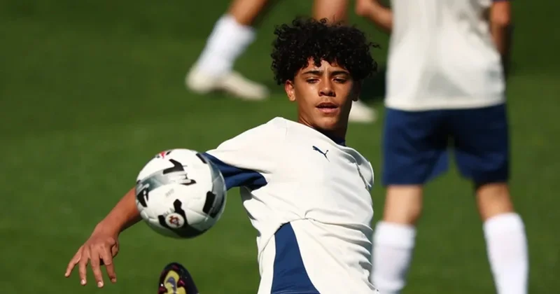 Ronaldunun oğlu Portuqaliya yığmasında ilk qollarını vurdu