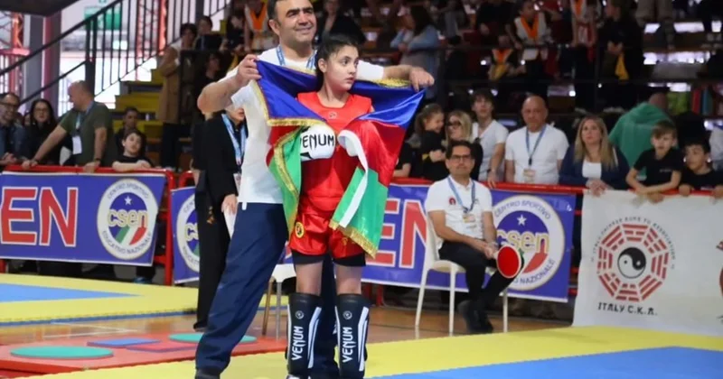 İlham Əliyevin nəvəsi çempion oldu FOTOLAR