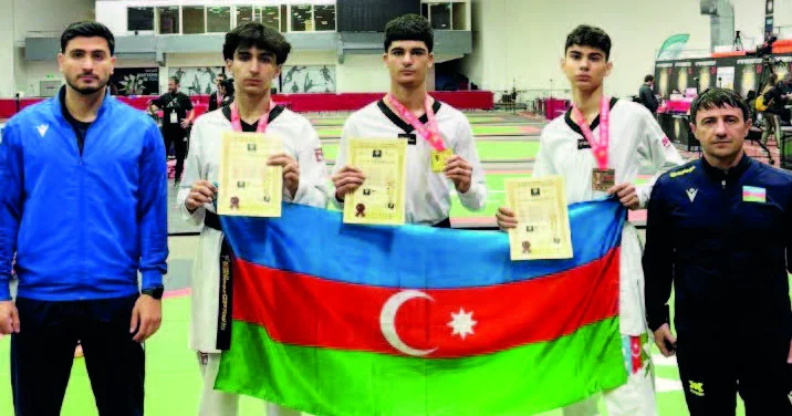 Taekvondoçularımızın 3 Bolqarıstan medalı