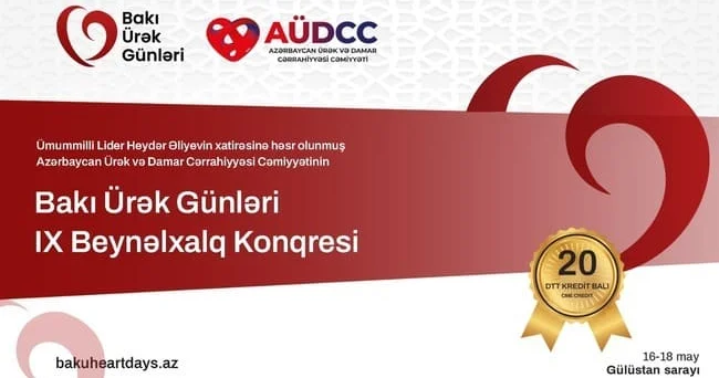 Bakı Ürək Günləri Sağlam ürəklər üçün birlikdə çalışmağa davam etməliyik