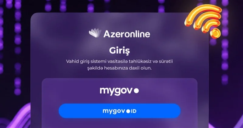 Azeronline стал первым провайдером, интегрированным в платформу mygov ID