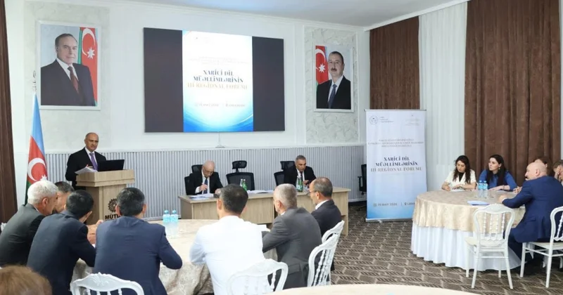 Lənkəranda müəllimlər üçün regional forum: xarici dil tədrisində yeni yanaşmalar