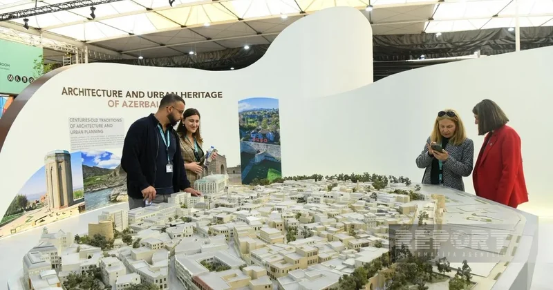 Павильон Азербайджана на выставке Urban Expo ФОТОРЕПОРТАЖ