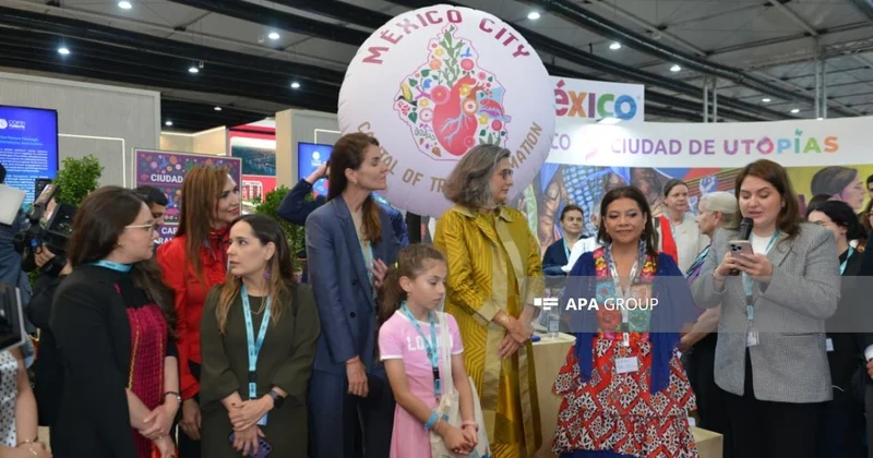 “Urban Expo” sərgisində Meksika pavilyonunun açılışı olub FOTO