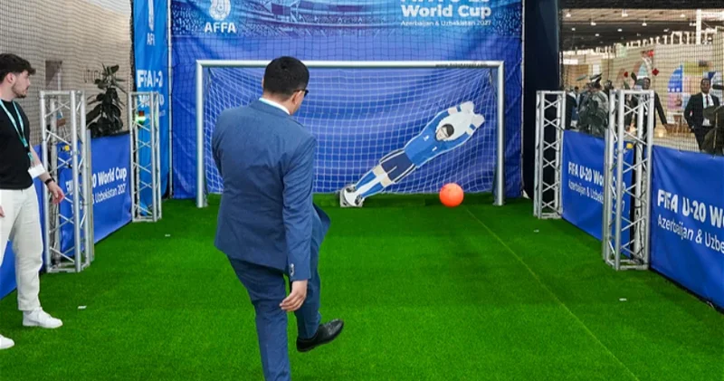 На WUF13 установили стенд, посвященный ЧМ 2027 в Азербайджане и Узбекистане