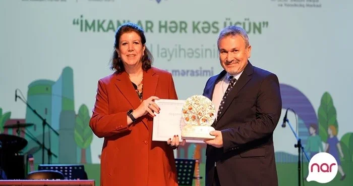 “Nar” bu layihənin bağlanış mərasimində iştirak etdi