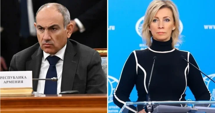 Dua et ki, səni tualetə salıb başını yarmayıblar Paşinyanın sözlərinə Zaxarovadan reaksiya