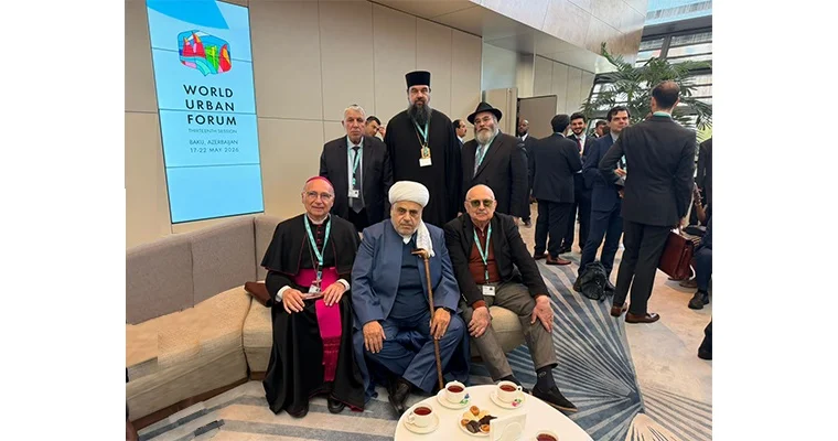 Şeyxülislam və dini icma rəhbərləri WUF 13 ün açılışında iştirak edib