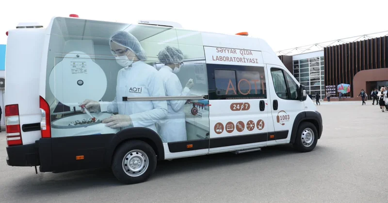 AQTİ nin səyyar laboratoriyası WUF13 də: Dəqiq və operativ nəzarət