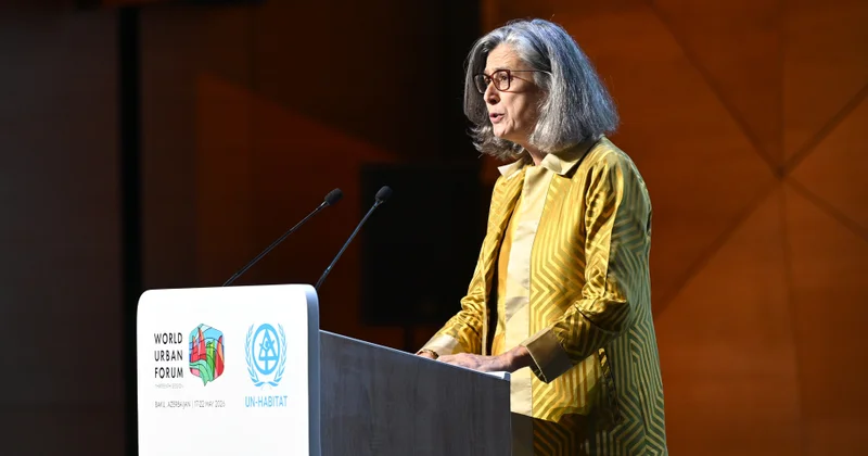 Anaklaudia Rossbax: İndiyədək bu xarakterli heç bir sessiya WUF13 qədər geniş qlobal auditoriyanı bir araya gətirməyib