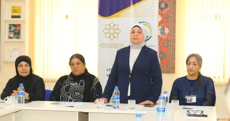 “Aprel şəhidlərinin ailə üzvləri ilə iş” layihəsi çərçivəsində ilk tədbir keçirilib