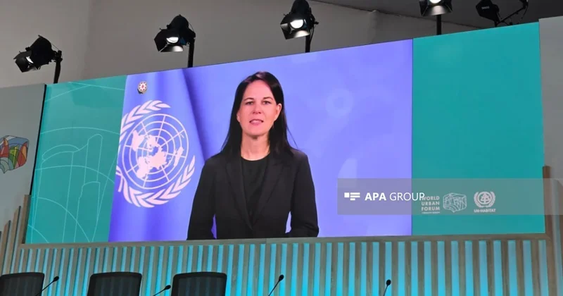 Annalena Berbok: Yeni Şəhər Gündəliyi bizim ortaq yol xəritəmiz olaraq qalır